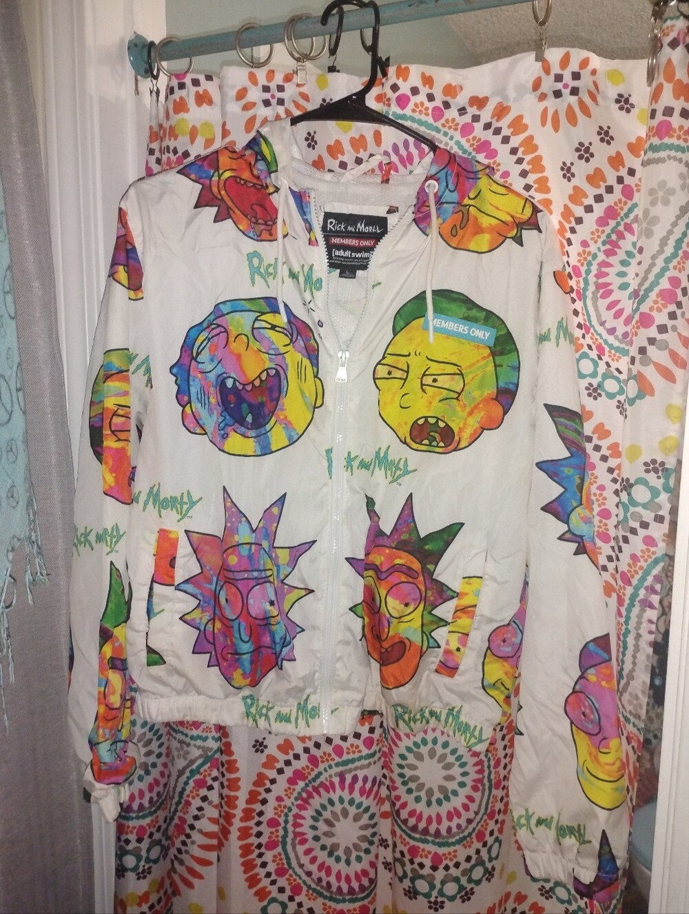 Rick & Morty Members Only Jacket